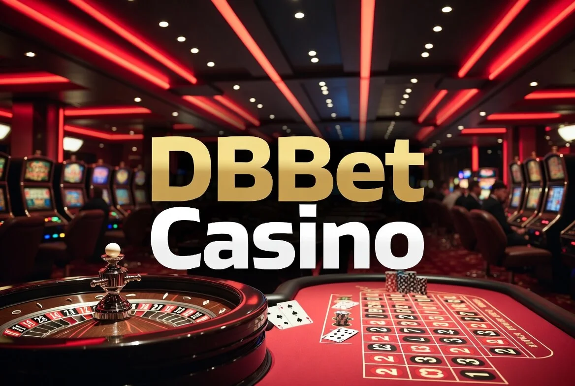 DBBet platformasi bosh sahifasi koʻrinishi